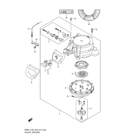 Wire neutralstartsprr Suzuki