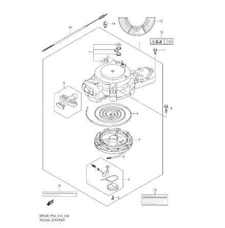 Wire neutralstartsprr Suzuki