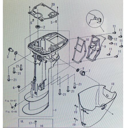 Lock avgas Mercury