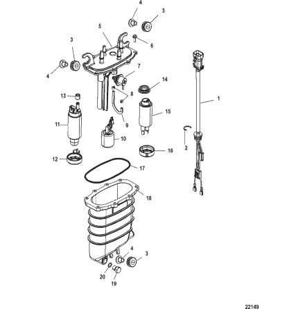 Drneringsskruv Mercury