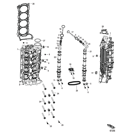 Ventilknaster Mercury