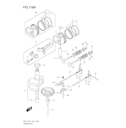 Arm ventilvippa Suzuki