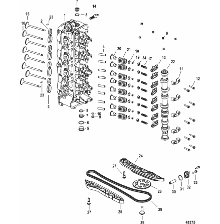 Filter kylvatten Mercury