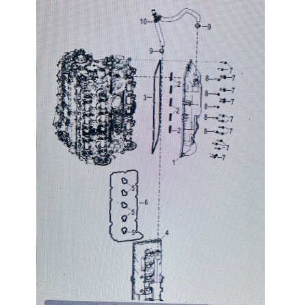 Ventilkpspackning Mercury