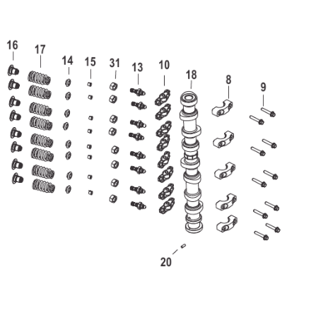 Kamlyftrulle Mercury