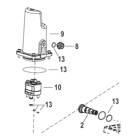Oljeplugg trim Mercury