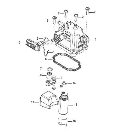 O-ring vapor Mercury