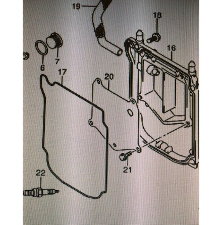 Ventilkpspackning Suzuki