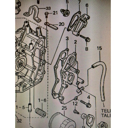 Avgaspackning Mercury