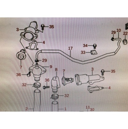 Termostat Suzuki