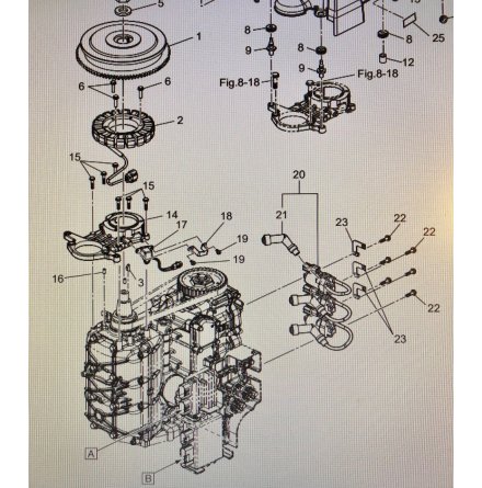 Alternator/stator Tohatsu