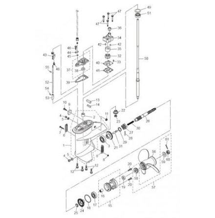 Push rod Mercury